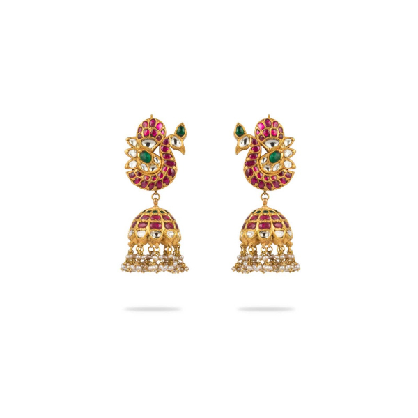 Mayuri Pearl Jhumka