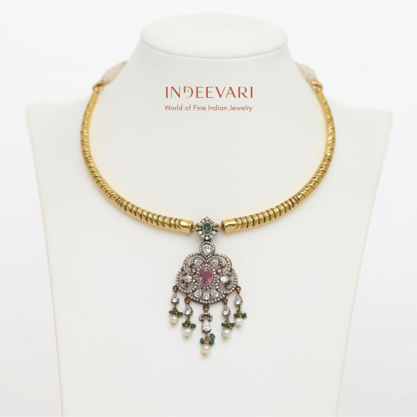 Victorian Bloom CZ Kanti