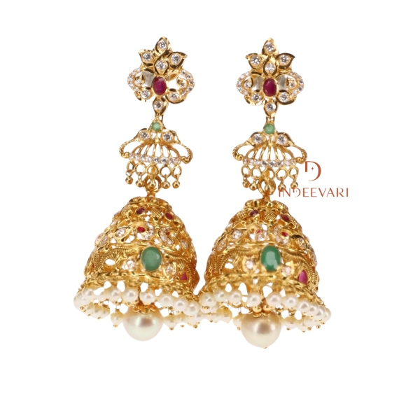 Elegant Pachiwork Earrings
