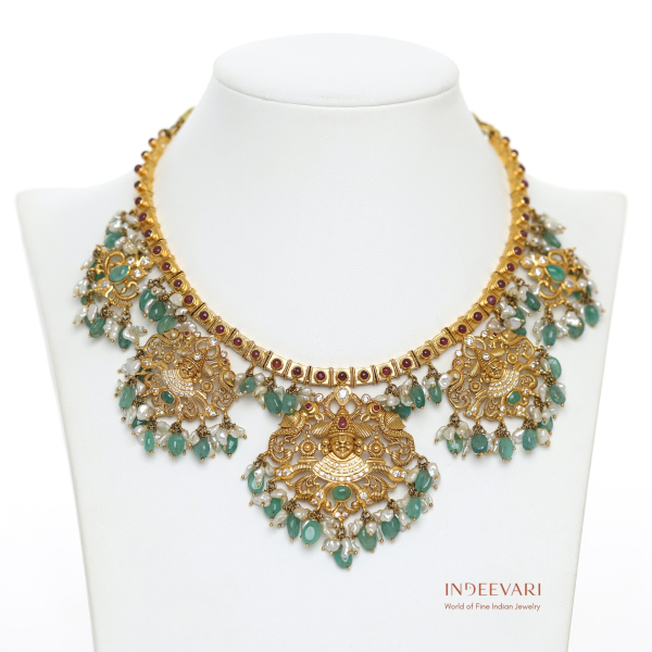 Sri Shakti Pachi Necklace 