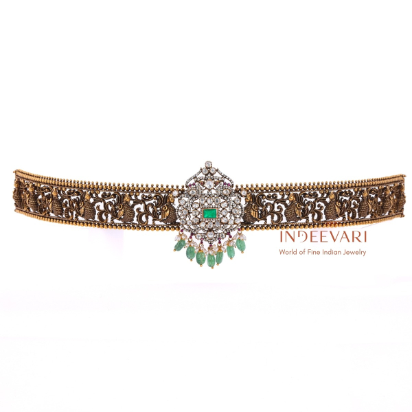 Amaira Moissanite Nakshi Vaddanam