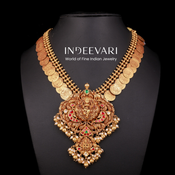 Royal Kasumala Temple Necklace