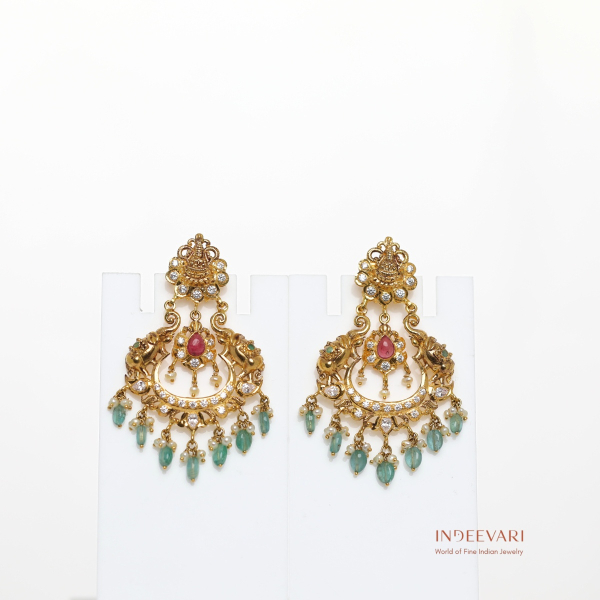 Sri Shakti Pachi Earrings