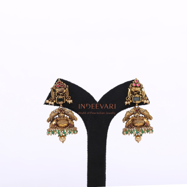 Heritage Yaksha Leela Jhumkas