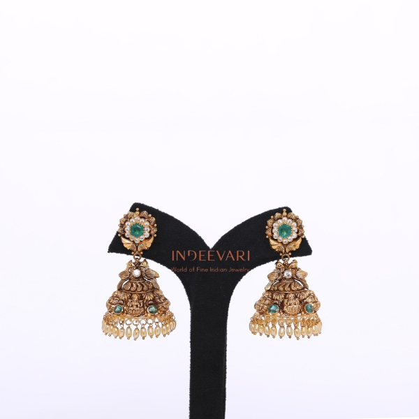 Heritage Padma Shakti Jhumkas