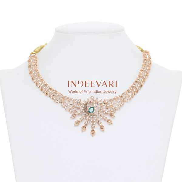 Rose Radiance Cz Necklace - jewelry store with premium craftsmanship