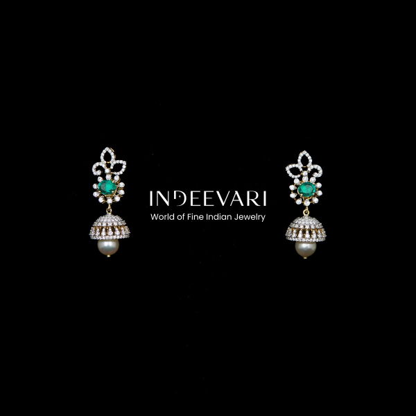 Radiant Glow Diamond Convertible Jhumkis - jewelry store with premium craftsmanship