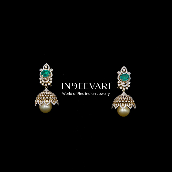 Halo Bloom Diamond Detachable Earrings - designer earrings with premium craftsmanship