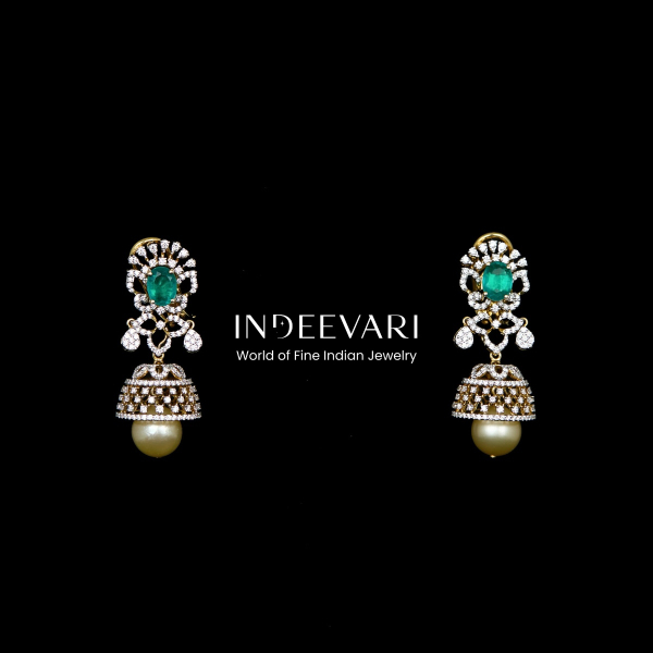 Blossom Luxe Diamond Detachable Earrings - designer earrings with premium craftsmanship