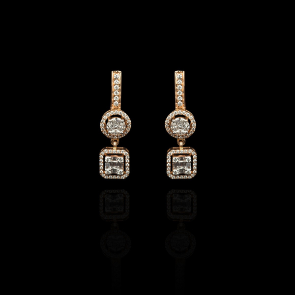 Viti Diamond Drop Earrings