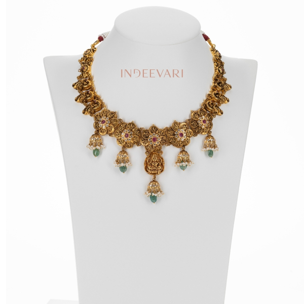 Devi Floral Kasumala Necklace