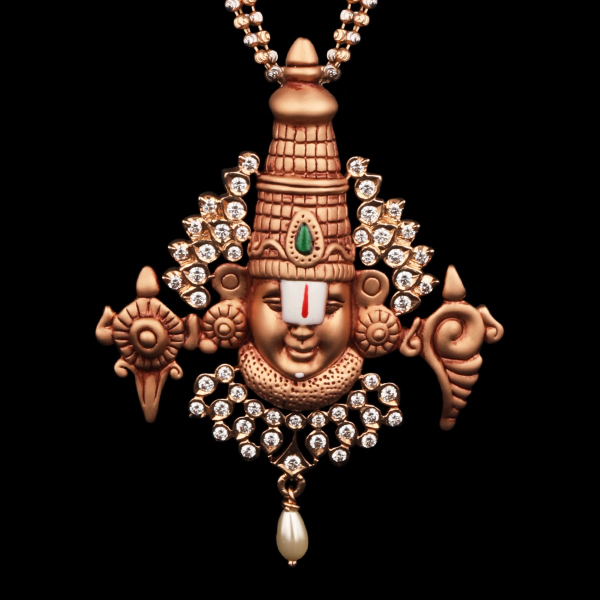 Balaji Diamond Pendant