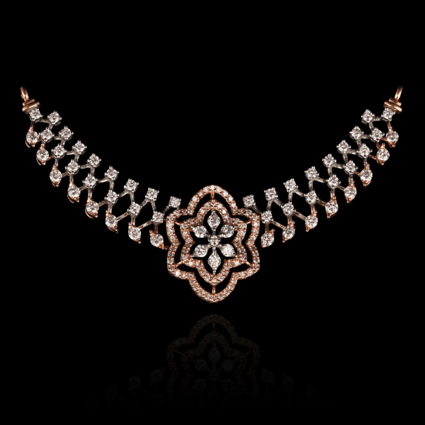 Hiranya Diamond Mangalsutra Pendant
