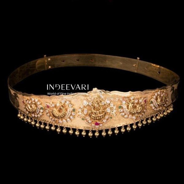 Mahalakshmi Mayurika CZ Pachi Vaddanam