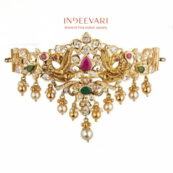 Peacock Duet Bhajubandh cum Choker