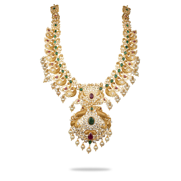 Peacock Pearl Semi Long Haar