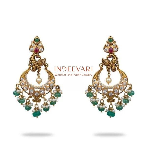 Unique Intricate Jhumkas