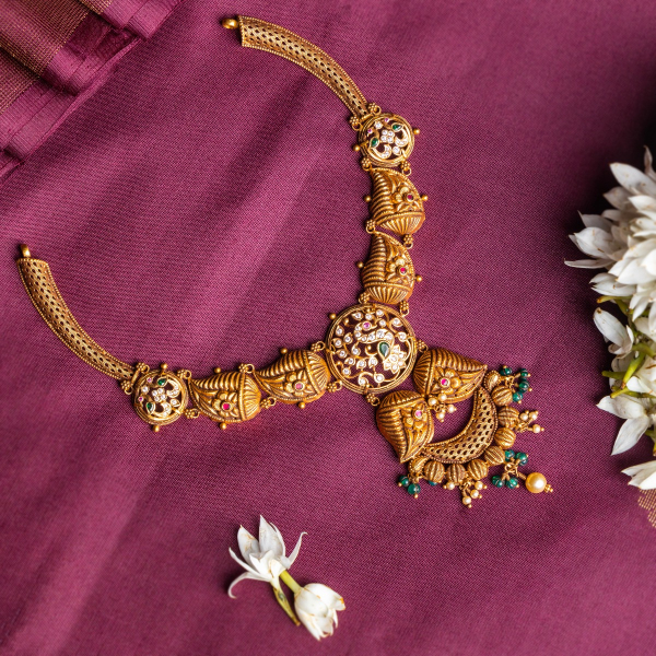 Dhanya Mayuri Nakshi Necklace