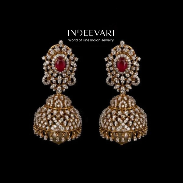 Eternia Diamond 2in1 Jhumki n Studs