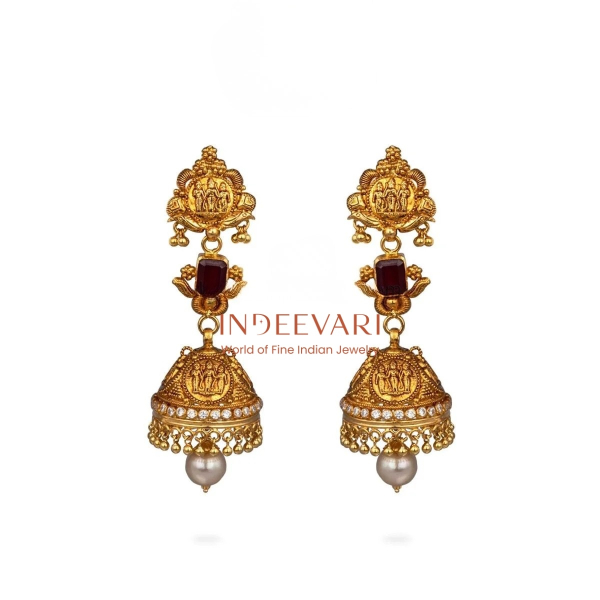 Ruby RamParivar Jhumkis