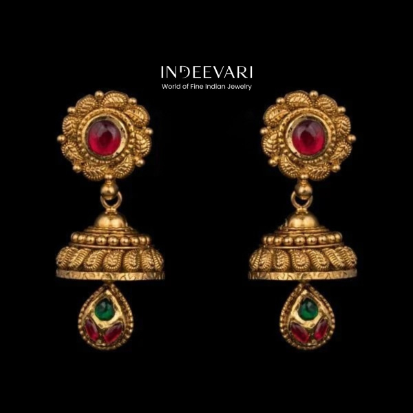 Mythri Kundan Jhumkis