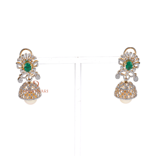 Regal Diamond Jhumkis