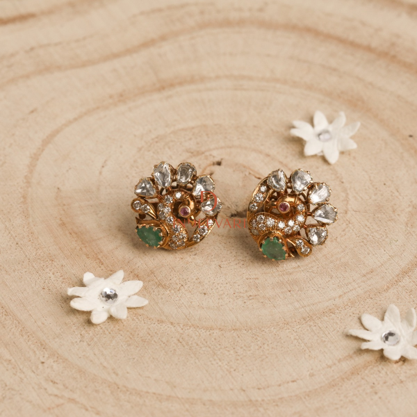 Mayurika Victorian Studs