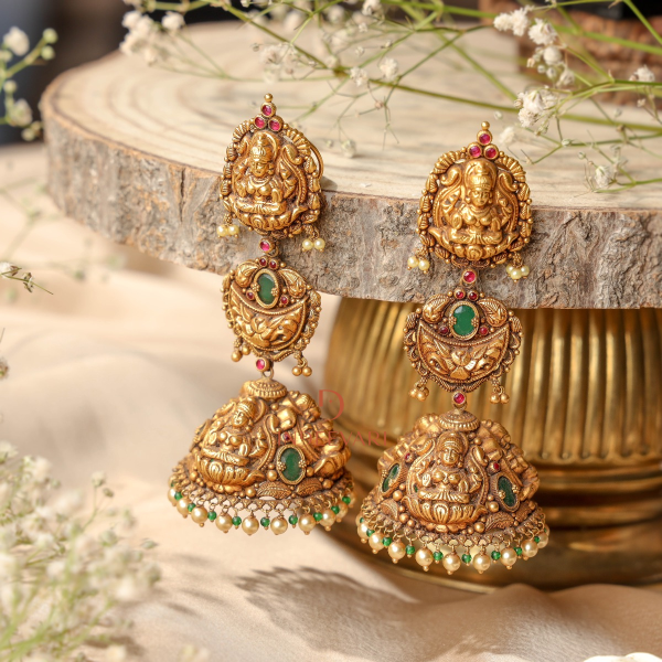 Devi Regal Nakshi Jhumkis
