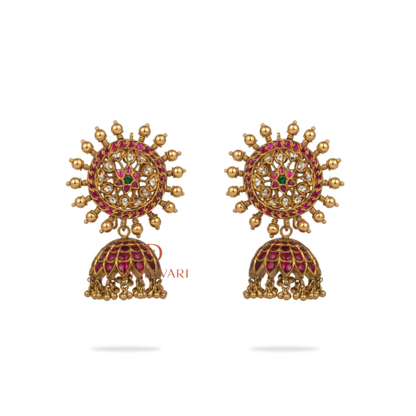 Surya Jhumka Earrings