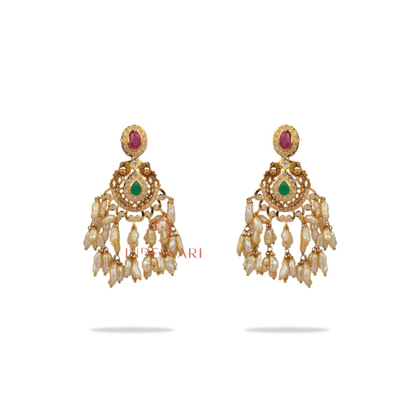 Tulika Pearl Earrings