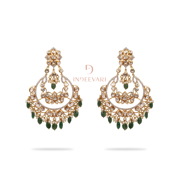 Dristi Ruby & Emerald Earrings