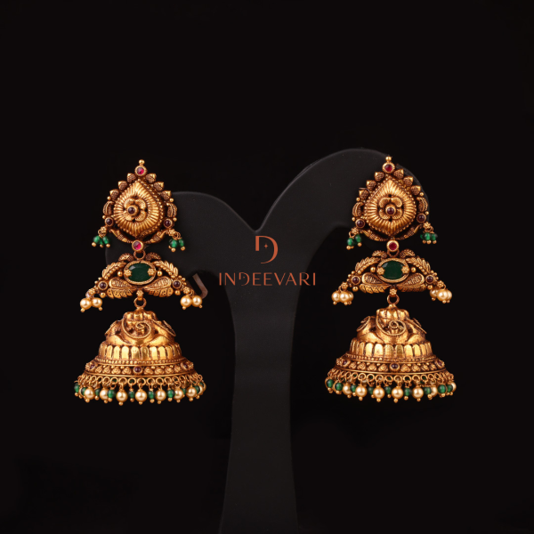 Opulent Avni Nakshi Jhumkis