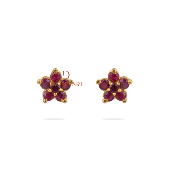 Ruby Opulent Studs