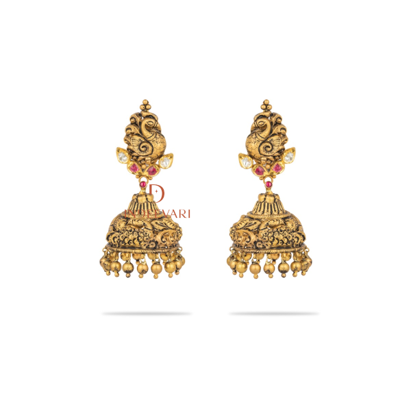 Mayurika Heritage Enticing Jhumkis