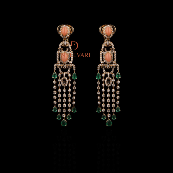Anaya Diamond Drop Earrings