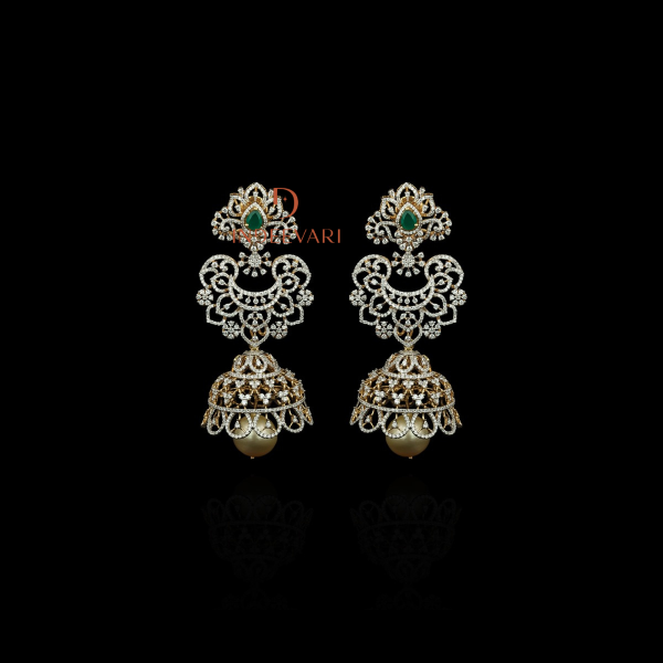 Dineira 4 in 1 Diamond Earrings