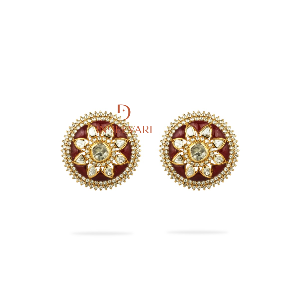 Athidi Polki & Diamond studs