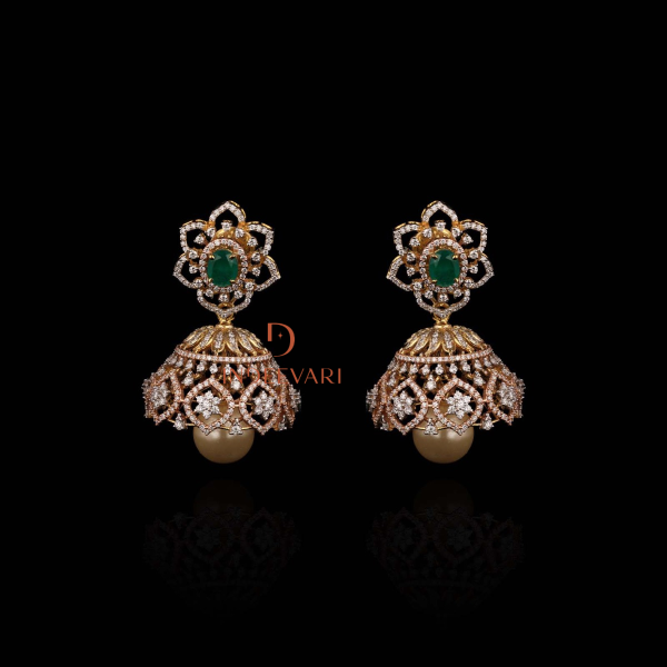 Kaira Detachable Diamond Earrings