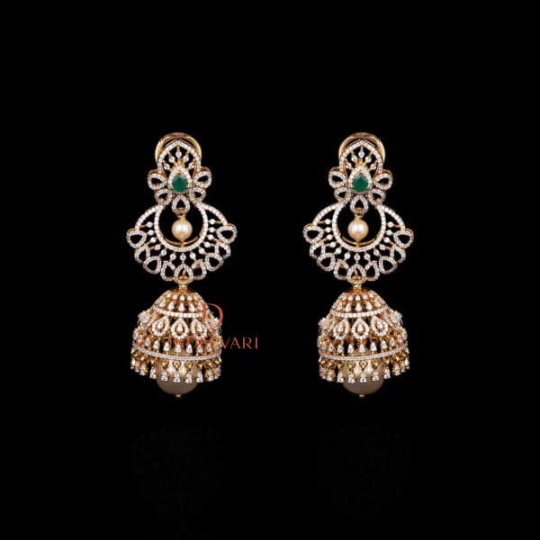 Lekha Diamond Jhumka