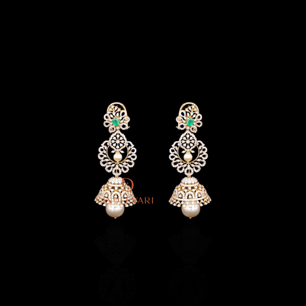 Leena Diamond Jhumka