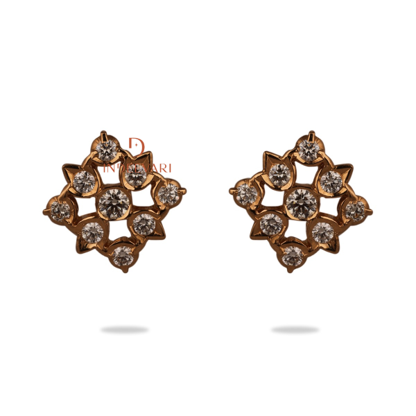 Ruhi Diamond Stud Earrings 