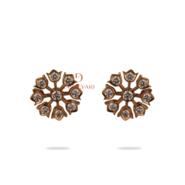 Tarini Diamond Stud Earrings 