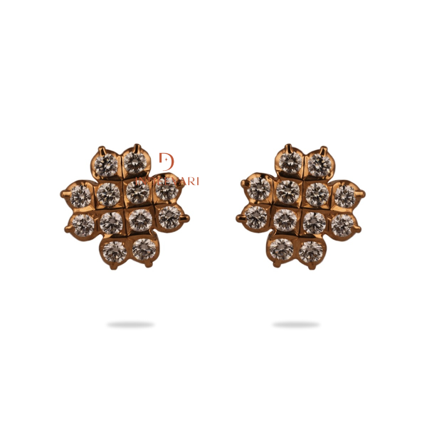 Astu Diamond Stud Earrings 