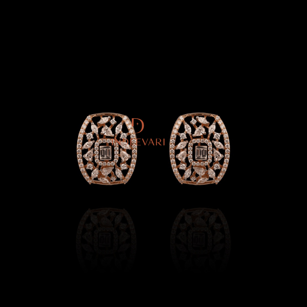 Kesha Diamond Stud Earrings 