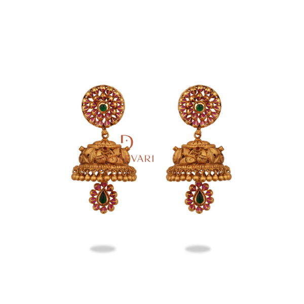 Vinanti Antiqe Jhumkis