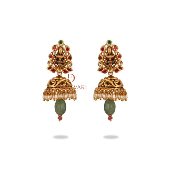 Chandriya Antique Jhumkis