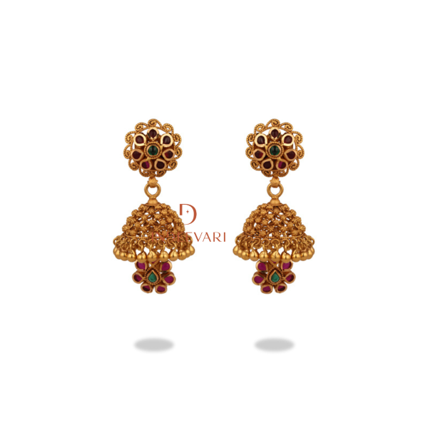 Sanatani Antique Jhumkis