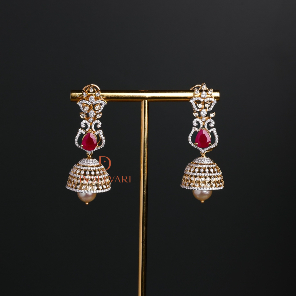 Malathi Jhumka Earrings