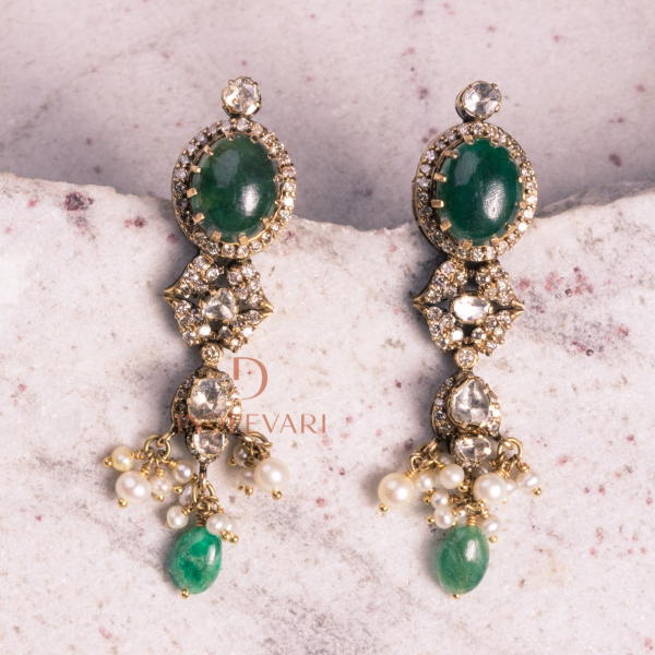Victorian Diamond Earrings