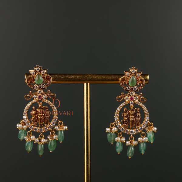 Ramparivar Cz Earrings